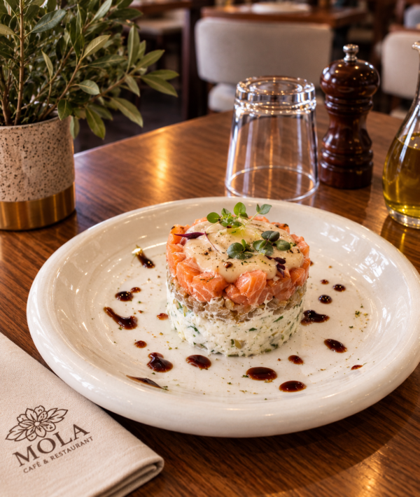 Saumon tartare