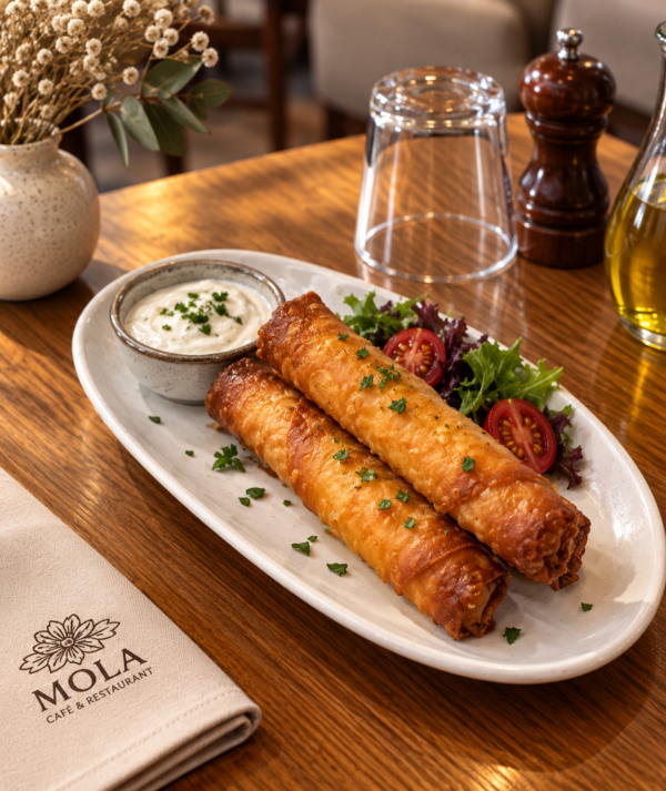 Sigara böregi / Rouleaux de pâtes fourrés au fromage